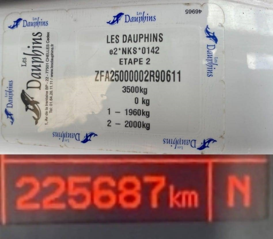 Ambulance Fiat LES DAUPHINS/DUCATO TORINO 2.3M-Jet 160 endommagée: picture 7 Ambulance Fiat LES DAUPHINS/DUCATO TORINO 2.3M-Jet 160 endommagée: picture 7