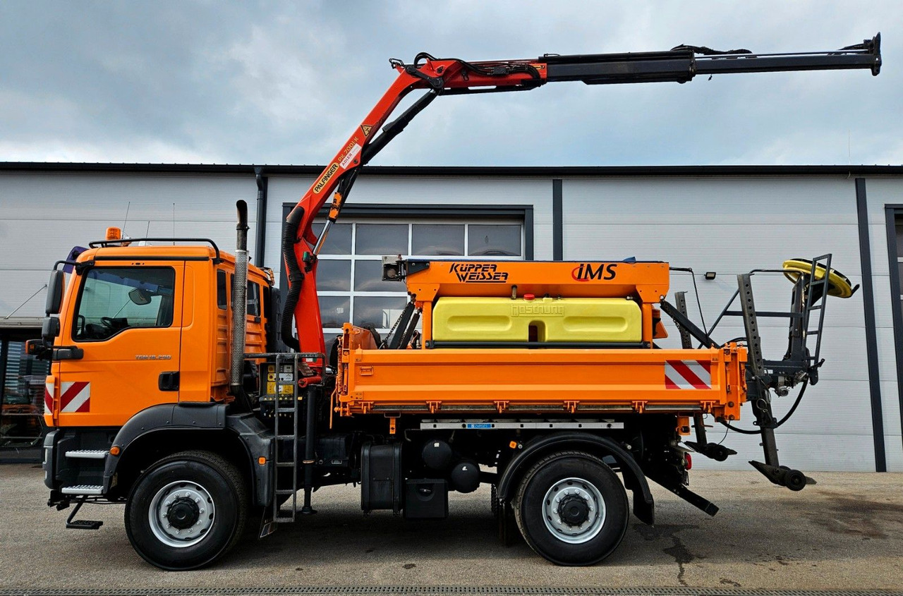 MAN TGM 18.290 4x4 Palfinger PK7001 Kran Funk Euro5 - Tipper, Crane truck: picture 2 MAN TGM 18.290 4x4 Palfinger PK7001 Kran Funk Euro5 - Tipper, Crane truck: picture 2