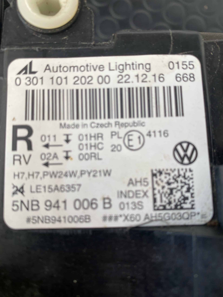 Fari Alogeni VW Tiguan - Headlight: picture 5 Fari Alogeni VW Tiguan - Headlight: picture 5