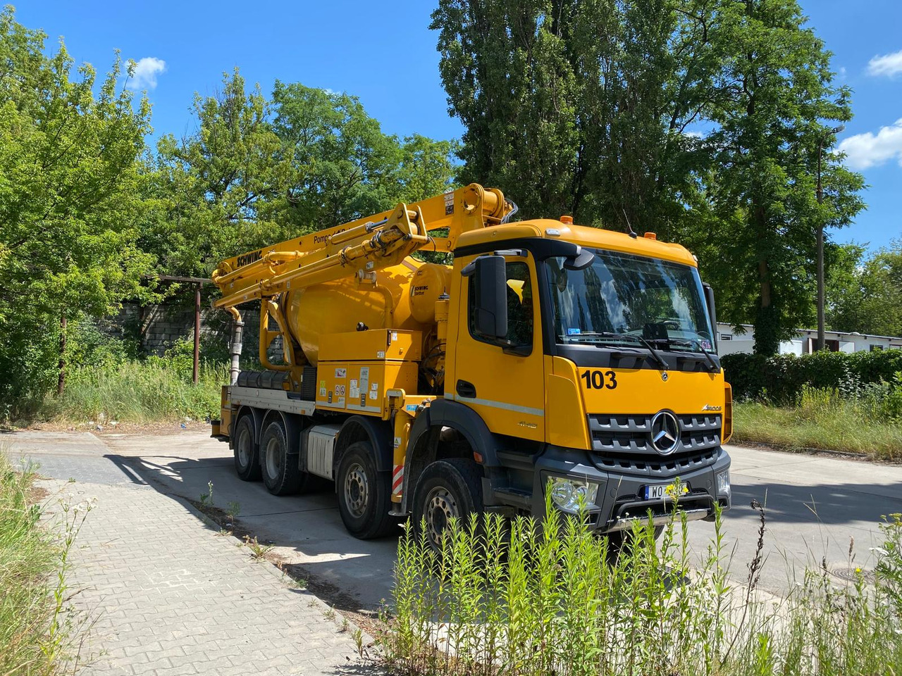 SCHWING STETTER 27m Pump Mixer - Concrete pump truck: picture 3 SCHWING STETTER 27m Pump Mixer - Concrete pump truck: picture 3