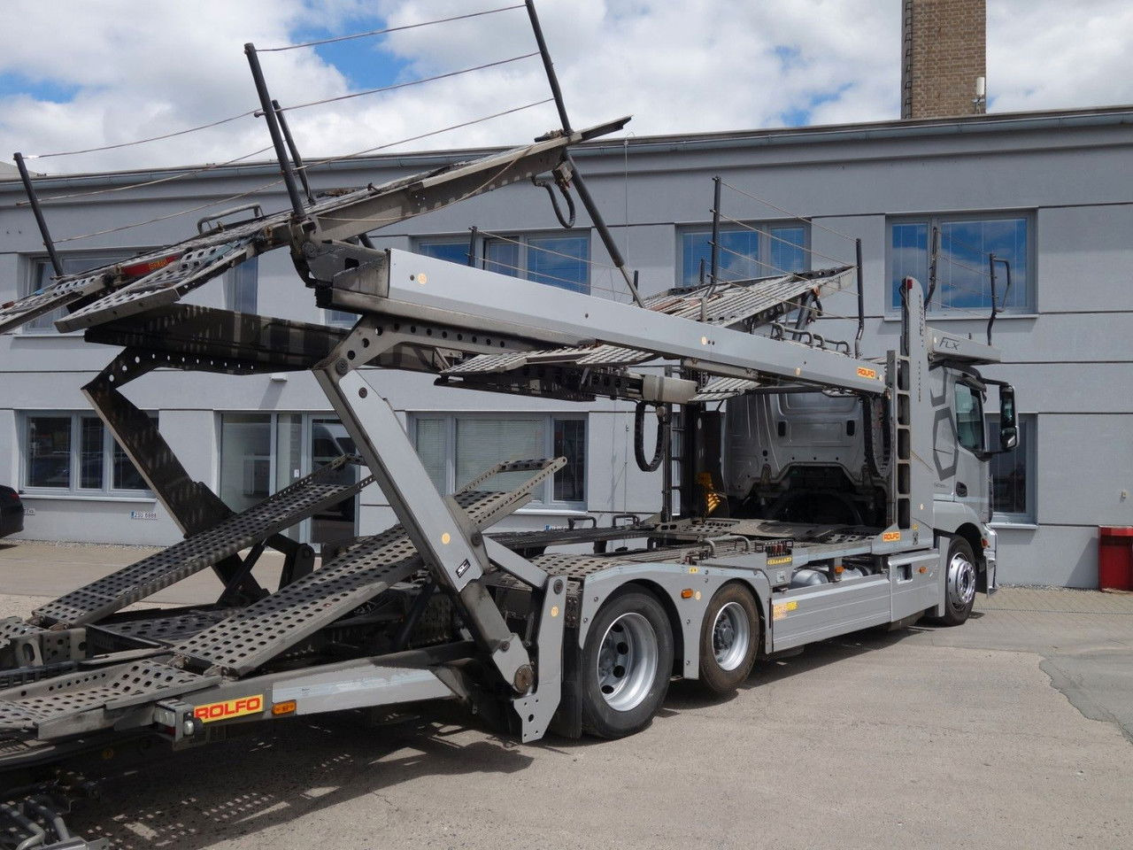 Mercedes-Benz Actros 2443 mit Rolfo FLX, Certifikation VDI - Autotransporter truck: picture 5 Mercedes-Benz Actros 2443 mit Rolfo FLX, Certifikation VDI - Autotransporter truck: picture 5