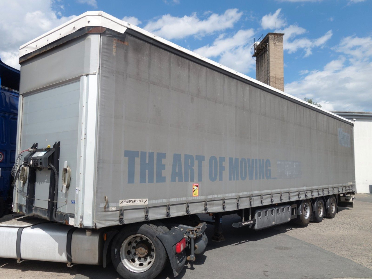 Schwarzmüller SPA 3/E MEGA, Liftachse, SAF Achsen - Curtainsider semi-trailer: picture 1 Schwarzmüller SPA 3/E MEGA, Liftachse, SAF Achsen - Curtainsider semi-trailer: picture 1