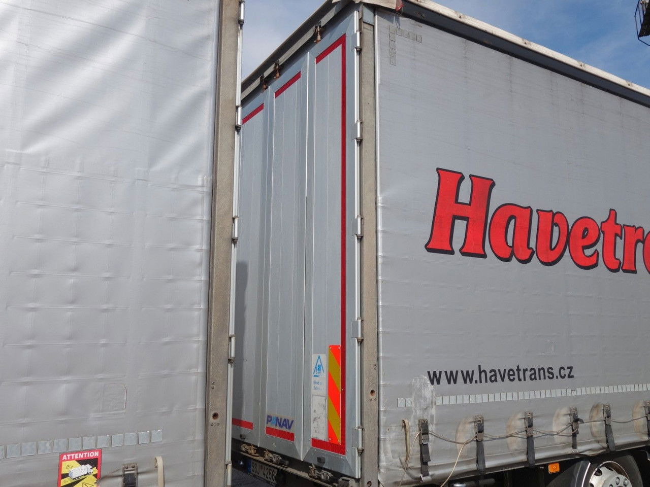 Curtain side truck Volvo FH 460 XL 6x2, 120 cbm, Durchfahren: picture 11