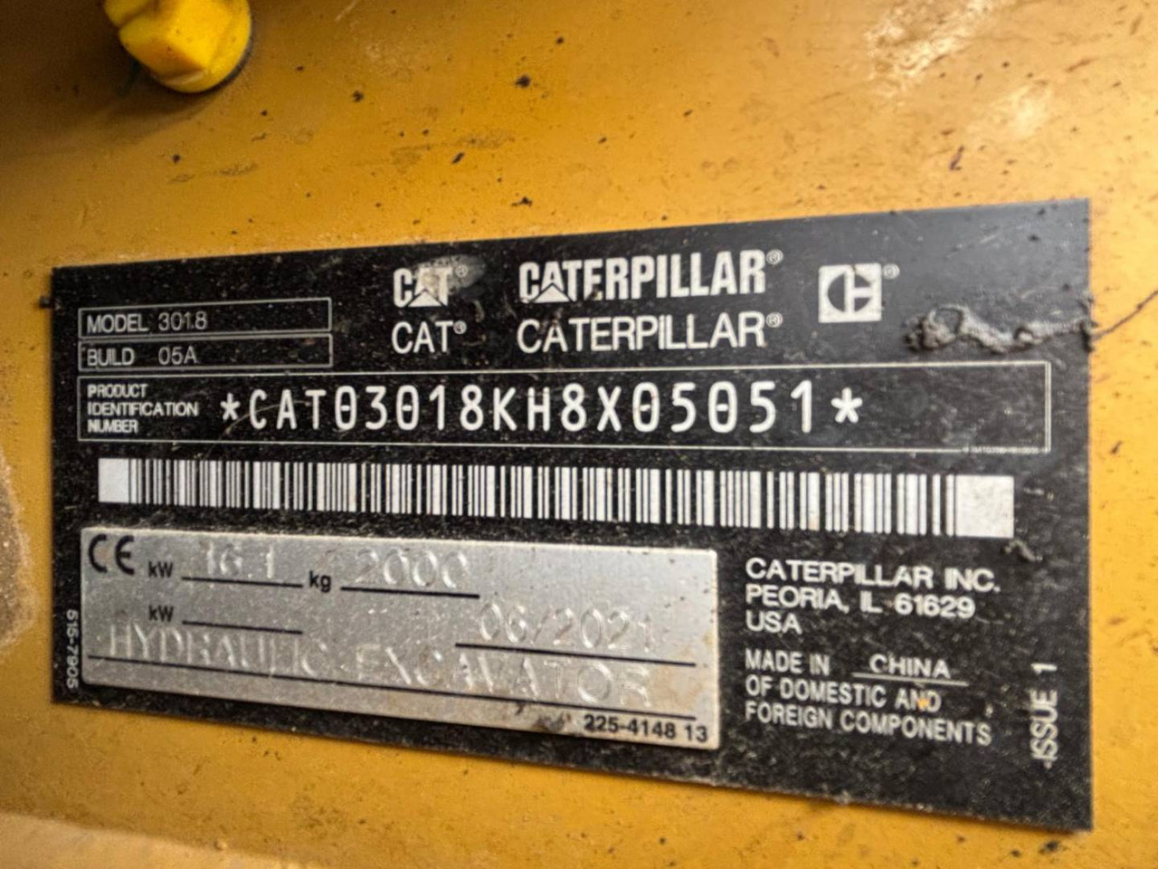 CAT 301.8 leasing CAT 301.8: picture 6