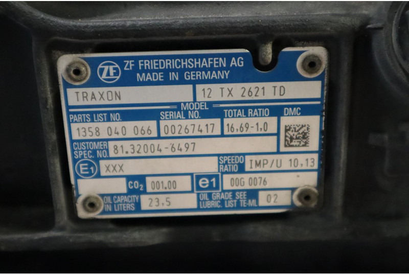ZF 12TX2621DD+IT3 81.32004-6497 - Gearbox for Truck: picture 5 ZF 12TX2621DD+IT3 81.32004-6497 - Gearbox for Truck: picture 5