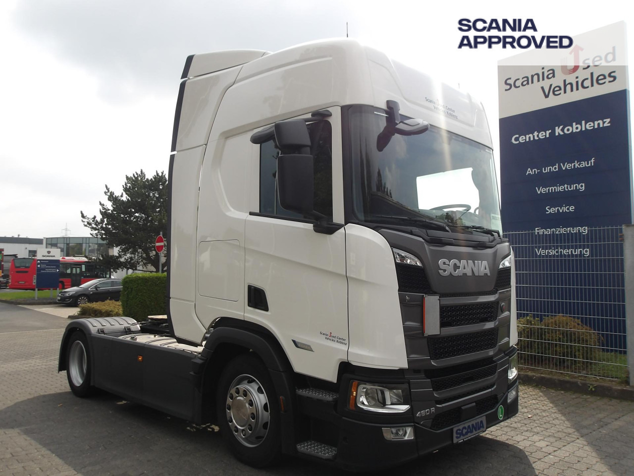 SCANIA R 460 EB - MEGA - HIGHLINE - 2x TANKs - ACC - Tractor truck: picture 1 SCANIA R 460 EB - MEGA - HIGHLINE - 2x TANKs - ACC - Tractor truck: picture 1