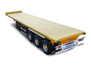 SERIN Flat-Bed Trailer - Low loader semi-trailer: picture 1 SERIN Flat-Bed Trailer - Low loader semi-trailer: picture 1
