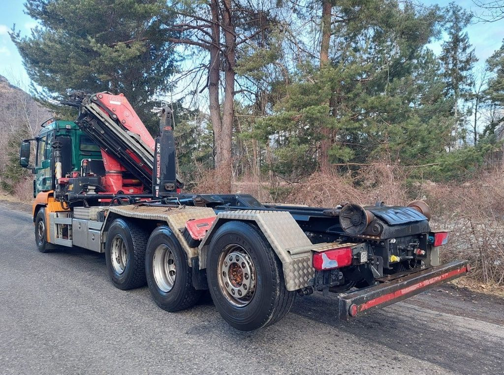 MAN TGS 35.480 8x4, E5, Fassi F235CXP Kran+Abroll - Crane truck, Hook lift truck: picture 5 MAN TGS 35.480 8x4, E5, Fassi F235CXP Kran+Abroll - Crane truck, Hook lift truck: picture 5