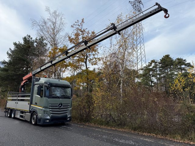 Mercedes-Benz Actros 2545 6x2, E6, Effer 265/6S Mercedes-Benz Actros 2545 6x2, E6, Effer 265/6S, 2x Stück - Crane truck, Dropside/ Flatbed truck: picture 1 Mercedes-Benz Actros 2545 6x2, E6, Effer 265/6S Mercedes-Benz Actros 2545 6x2, E6, Effer 265/6S, 2x Stück - Crane truck, Dropside/ Flatbed truck: picture 1