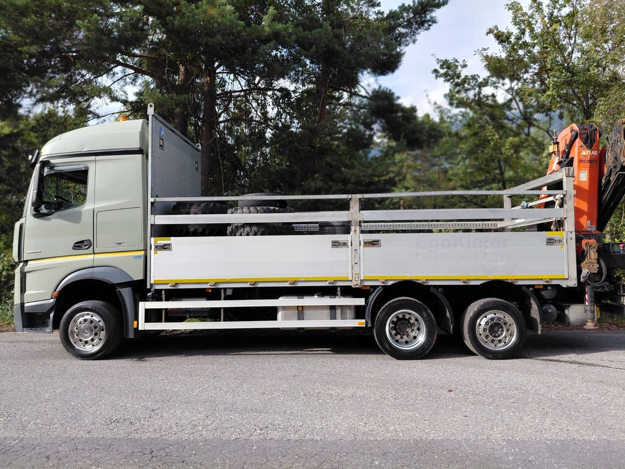 Mercedes-Benz Actros 2545 6x2, E6, Retarder, Effer 265/6S - Crane truck: picture 4 Mercedes-Benz Actros 2545 6x2, E6, Retarder, Effer 265/6S - Crane truck: picture 4