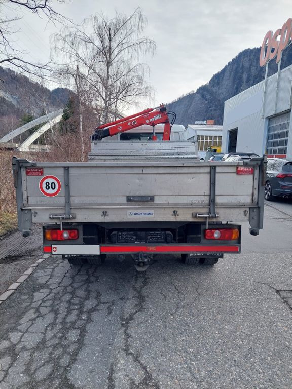 Crane truck, Tipper Mitsubishi Fuso 7C18, E6, Kipper+Kran Maxilift 270: picture 7