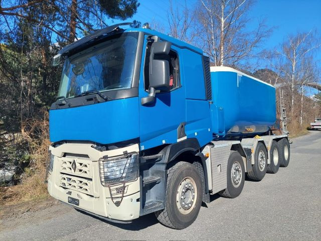 Renault C520 10x4, E6, Moser Silo Kipper 19m³ - Tipper: picture 1 Renault C520 10x4, E6, Moser Silo Kipper 19m³ - Tipper: picture 1