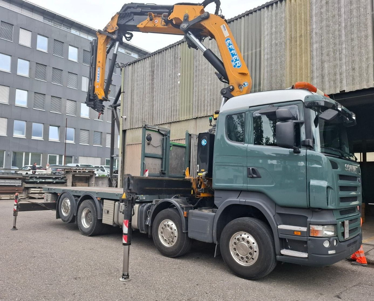 Scania R500 V8 8x2, E5, Effer 585 6S + Flyjib + winch - Crane truck: picture 2 Scania R500 V8 8x2, E5, Effer 585 6S + Flyjib + winch - Crane truck: picture 2