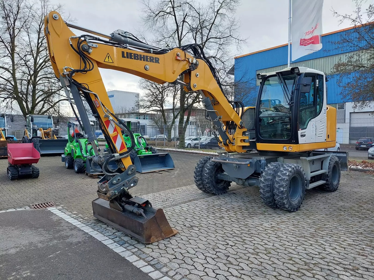 2018 Liebherr A 912 Compact - Wheel excavator: picture 1 2018 Liebherr A 912 Compact - Wheel excavator: picture 1