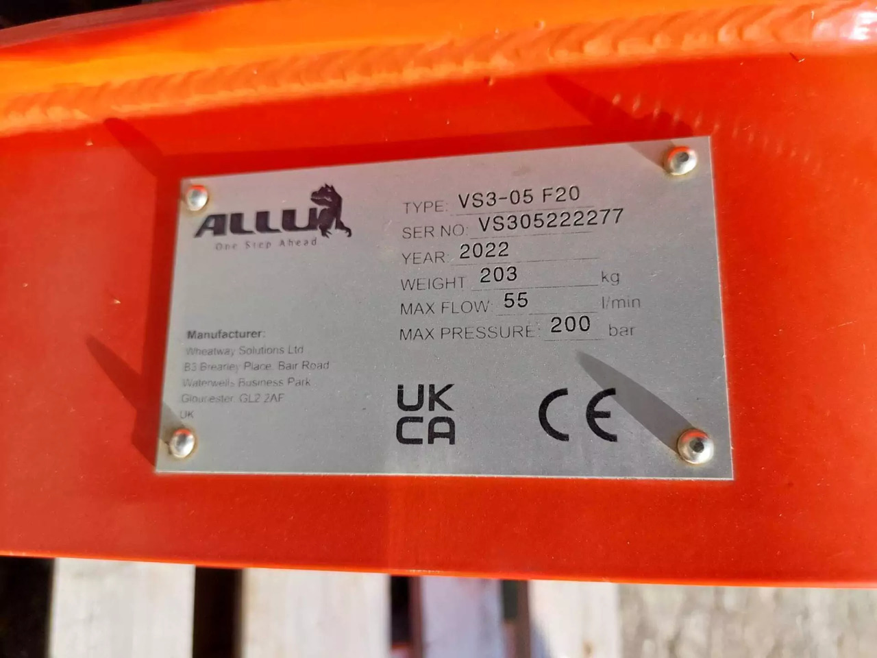 2022 Allu VS 3-05 - Bucket for Construction machinery: picture 3 2022 Allu VS 3-05 - Bucket for Construction machinery: picture 3