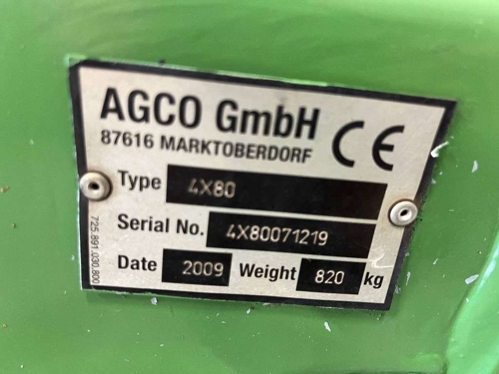 Lastare / Loader Fendt Agco 4X80 till Fendt 415 Va - Front loader for tractor: picture 5 Lastare / Loader Fendt Agco 4X80 till Fendt 415 Va - Front loader for tractor: picture 5