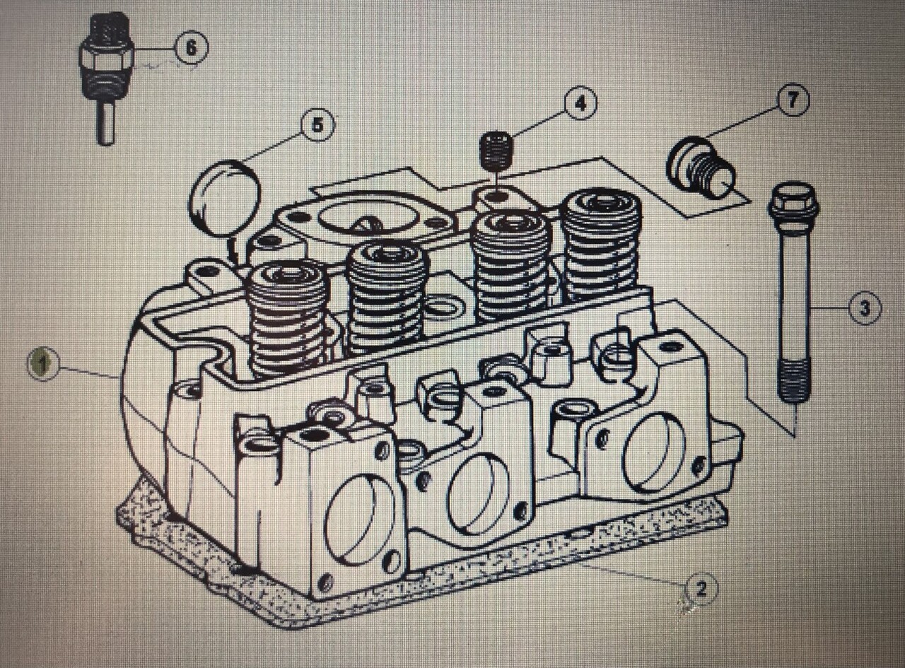 CLAAS 60 0502 594 8/Claas Cetis-głowica/Claas Celtis 456-426RA/RC/RX Farming 456-426 Ares 577-547 - Cylinder head for Agricultural machinery: picture 1 CLAAS 60 0502 594 8/Claas Cetis-głowica/Claas Celtis 456-426RA/RC/RX Farming 456-426 Ares 577-547 - Cylinder head for Agricultural machinery: picture 1