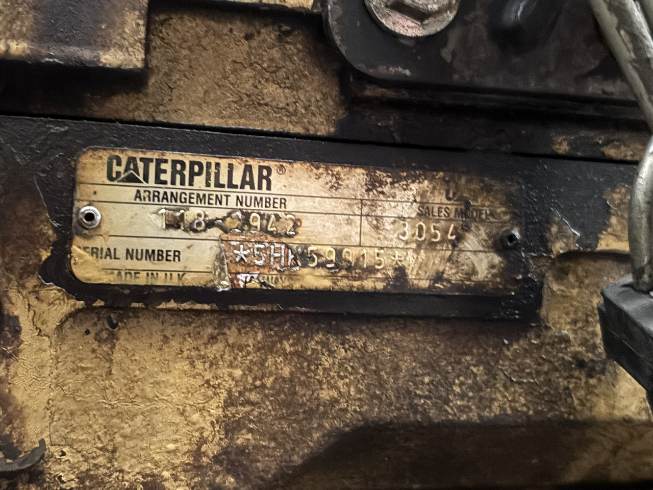 Engine for Construction machinery Cat Caterpillar Silnik 3054 560 2015 koni rok CZĘŚCI 107-9664: picture 6