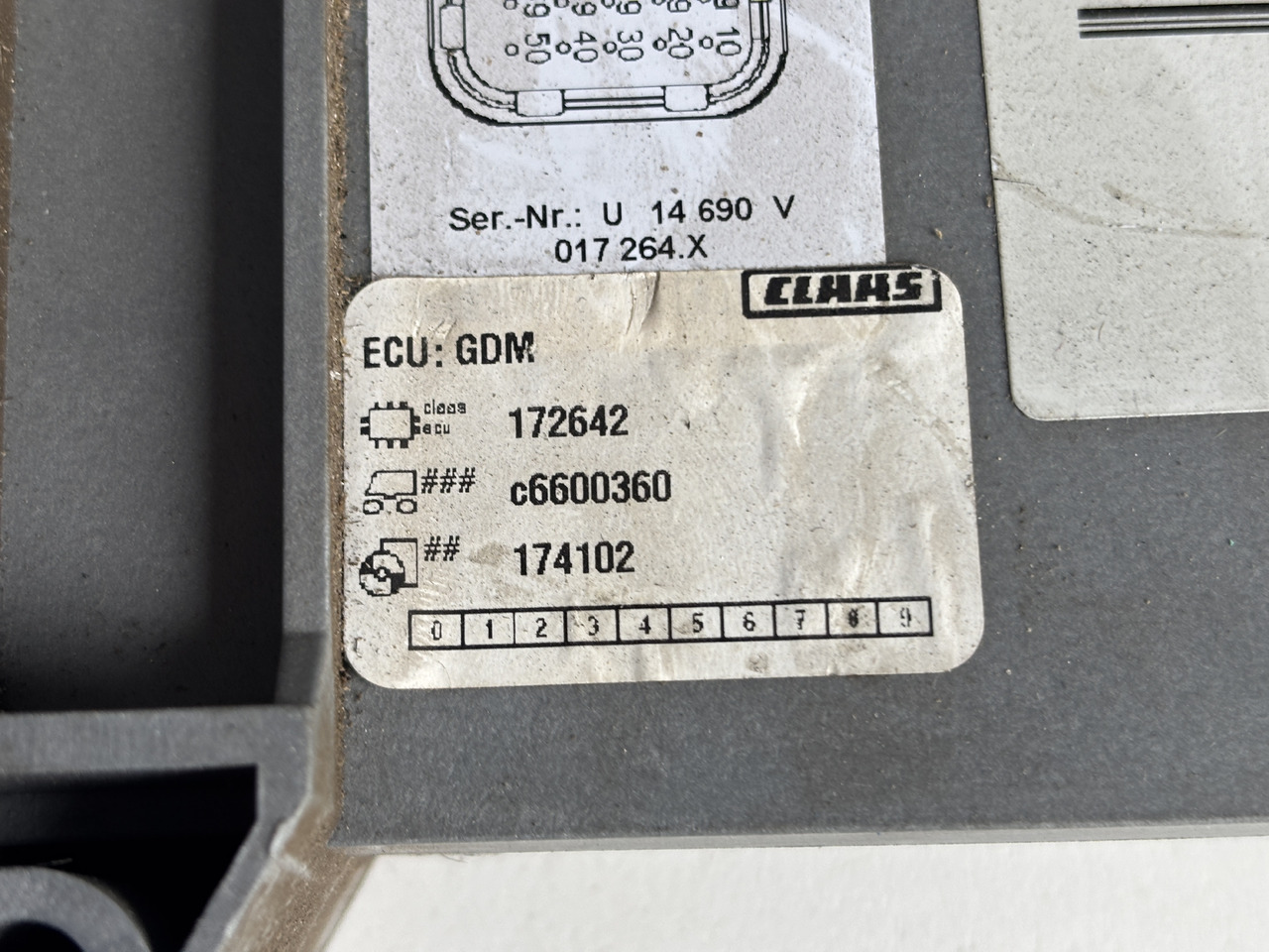 Claas Lexion 600 700 - moduł napędu jezdnego 0000172642 11121827C 10100900 X-000013140690 - ECU for Agricultural machinery: picture 4 Claas Lexion 600 700 - moduł napędu jezdnego 0000172642 11121827C 10100900 X-000013140690 - ECU for Agricultural machinery: picture 4