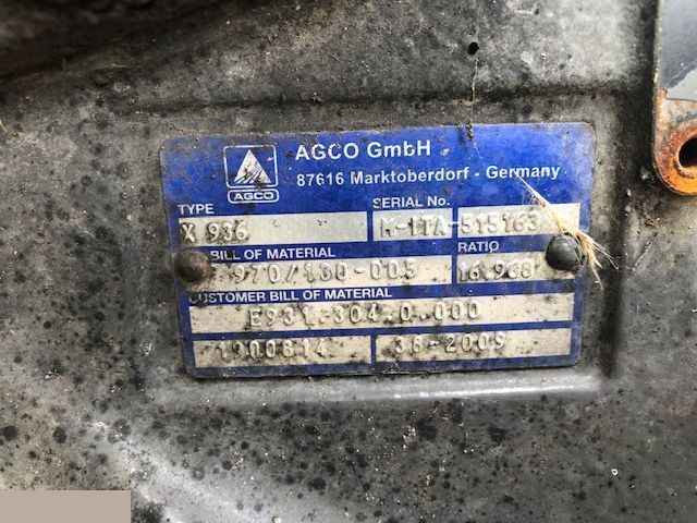 Fendt 933 - Zwolnica - Final drive for Agricultural machinery: picture 3 Fendt 933 - Zwolnica - Final drive for Agricultural machinery: picture 3