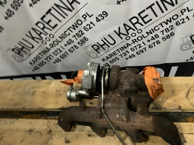 Kubota V3600 , V3300 kolektor wydechowy turbospręźarka turbina - Exhaust manifold for Agricultural machinery: picture 5 Kubota V3600 , V3300 kolektor wydechowy turbospręźarka turbina - Exhaust manifold for Agricultural machinery: picture 5