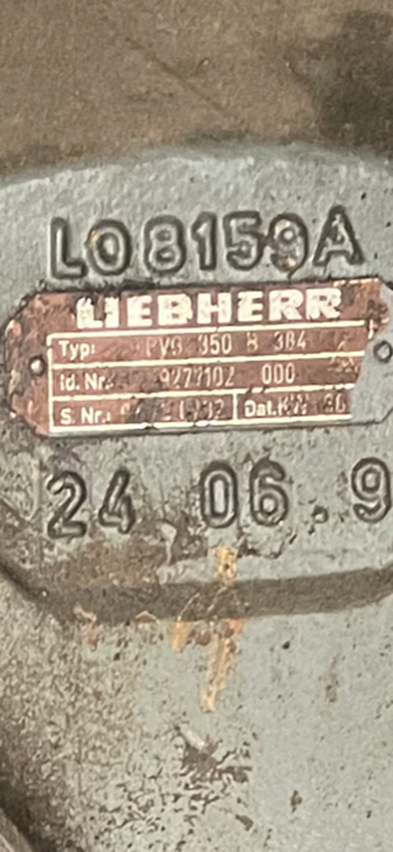 Przekładnia Liebherr PVG 350 B 384 , Liebherr L564 , L574 - Transmission for Wheel loader: picture 1 Przekładnia Liebherr PVG 350 B 384 , Liebherr L564 , L574 - Transmission for Wheel loader: picture 1