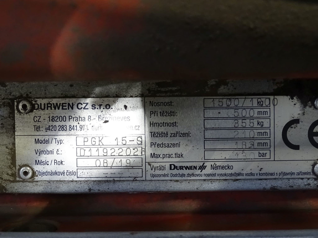Attachment package 3 pieces - Attachment for Material handling equipment: picture 5 Attachment package 3 pieces - Attachment for Material handling equipment: picture 5