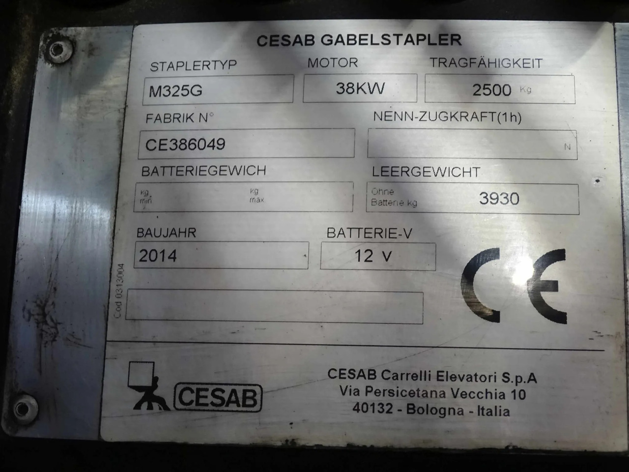Cesab M325G - LPG forklift: picture 2 Cesab M325G - LPG forklift: picture 2