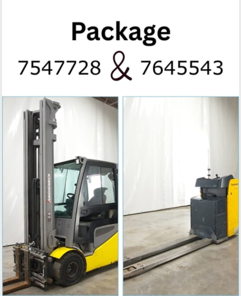 Package 6: JUNGHEINRICH ESE120 & EFG425K - Electric forklift: picture 1 Package 6: JUNGHEINRICH ESE120 & EFG425K - Electric forklift: picture 1