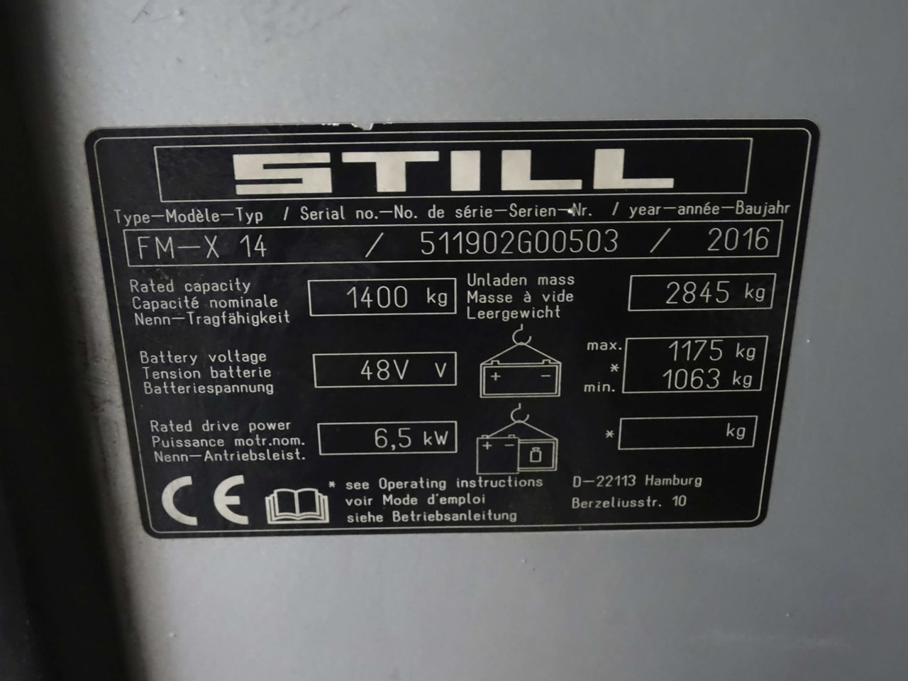 STILL FM-X14 - Reach truck: picture 5 STILL FM-X14 - Reach truck: picture 5
