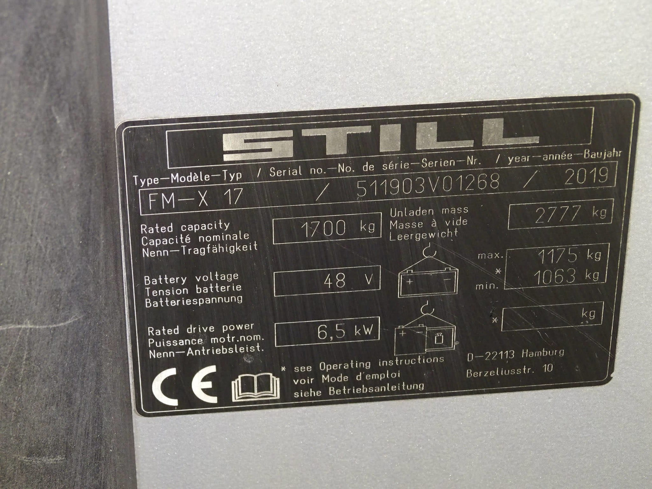 STILL FM-X17 - Reach truck: picture 5 STILL FM-X17 - Reach truck: picture 5