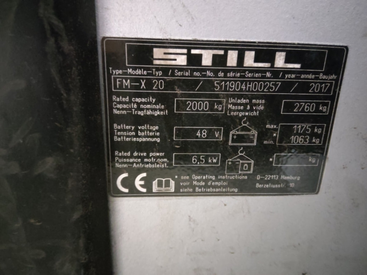 STILL FM-X20 - Reach truck: picture 5 STILL FM-X20 - Reach truck: picture 5