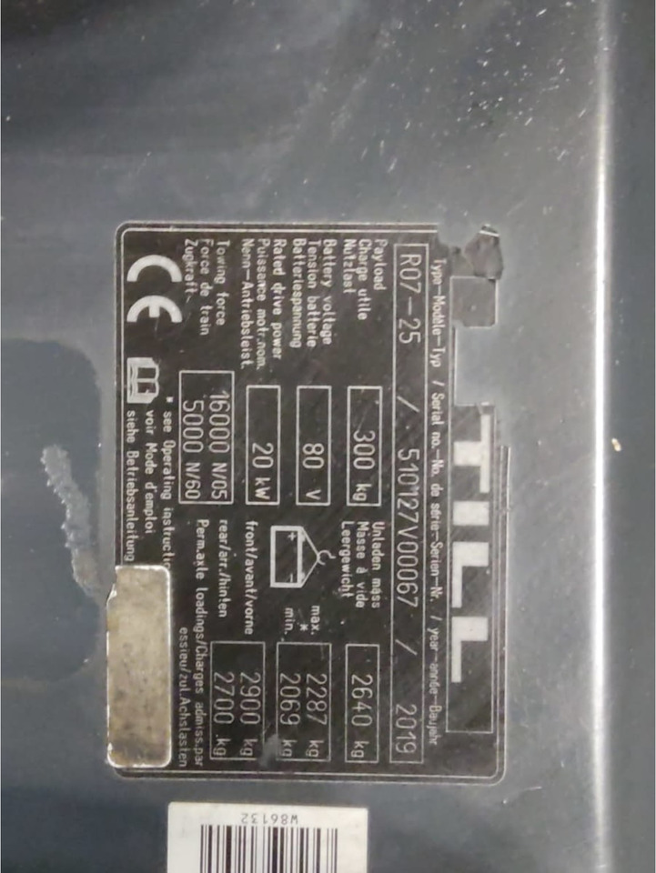 STILL R07-25 - Tow tractor: picture 5 STILL R07-25 - Tow tractor: picture 5