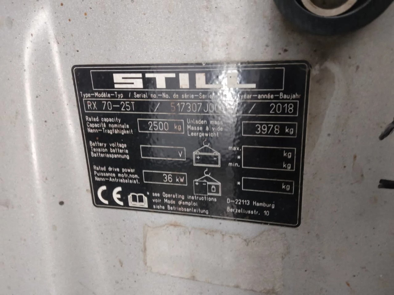 STILL RX70-25T - LPG forklift: picture 2 STILL RX70-25T - LPG forklift: picture 2