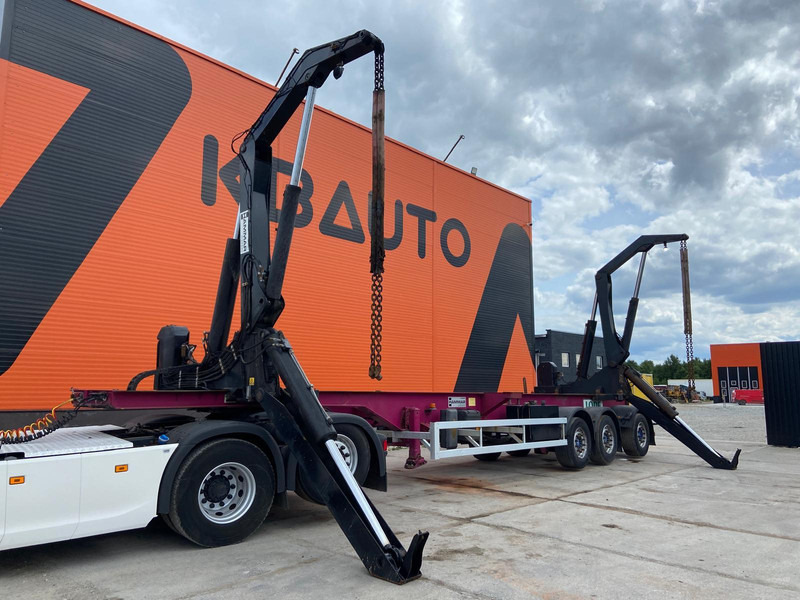 Container transporter/ Swap body semi-trailer HAMMAR 160S + POWERPACK PERKINS DIESEL: picture 11