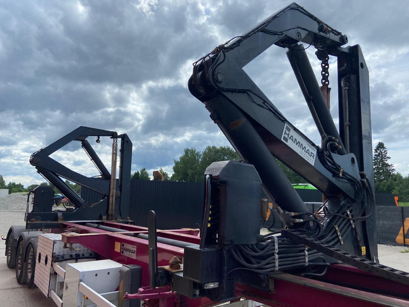 Container transporter/ Swap body semi-trailer HAMMAR 160S + POWERPACK PERKINS DIESEL: picture 8