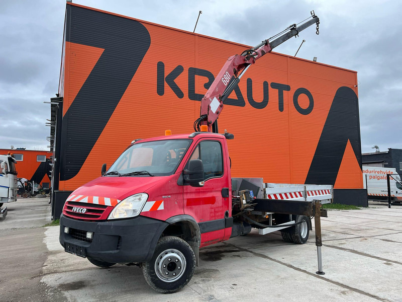 Iveco Daily 65C18 4x2 HMF 683 K2 / PLATFORM L=4256 mm - Open body delivery van: picture 1 Iveco Daily 65C18 4x2 HMF 683 K2 / PLATFORM L=4256 mm - Open body delivery van: picture 1
