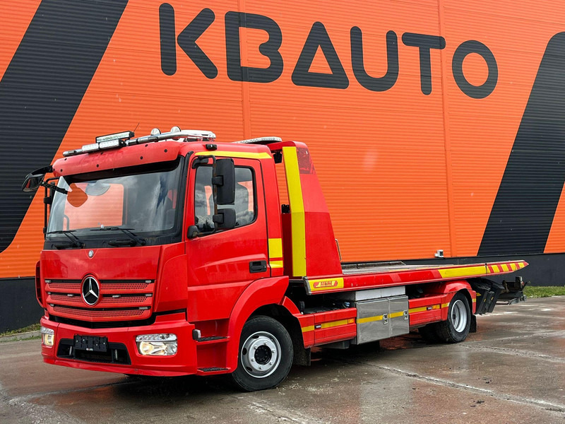 Mercedes-Benz ATEGO 1224 4x2 JIGE SIMPLEX 5T / 2x WINCH / PLATFORM L=5702 mm - Tow truck: picture 1 Mercedes-Benz ATEGO 1224 4x2 JIGE SIMPLEX 5T / 2x WINCH / PLATFORM L=5702 mm - Tow truck: picture 1