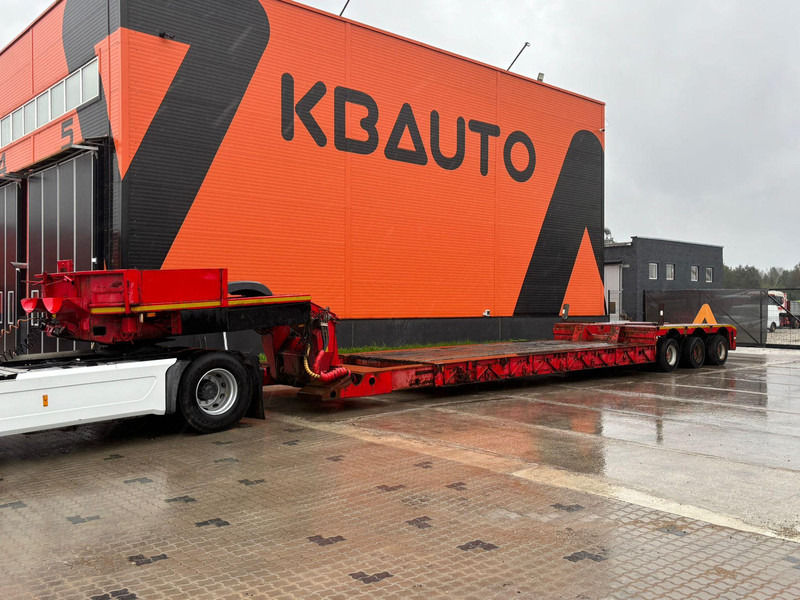 Nooteboom EURO-54-03 3 AXLE STEERING / HYRDAULIC SUSPENSION - Low loader semi-trailer: picture 1 Nooteboom EURO-54-03 3 AXLE STEERING / HYRDAULIC SUSPENSION - Low loader semi-trailer: picture 1