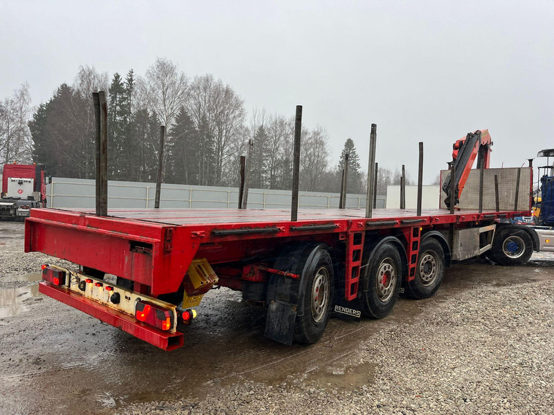 Renders ROC PK 22002 / BOOM 15 m / 1080 kg / PLATFORM 12000 mm - Dropside/ Flatbed semi-trailer: picture 5 Renders ROC PK 22002 / BOOM 15 m / 1080 kg / PLATFORM 12000 mm - Dropside/ Flatbed semi-trailer: picture 5