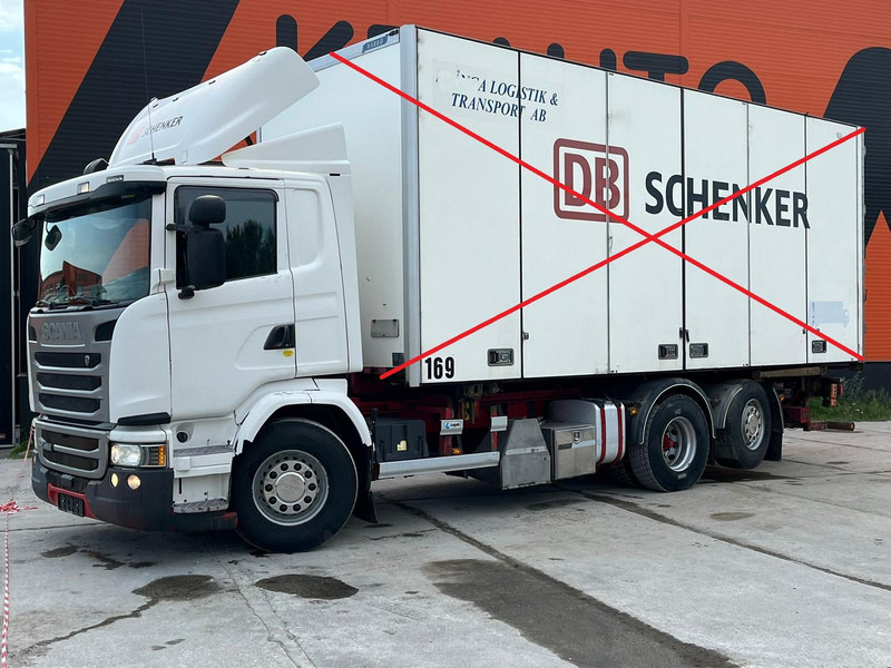 Scania G 450 6x2*4 FOR SALE AS CHASSIS / RETARDER / CHASSIS L=7400 mm - Cab chassis truck: picture 1 Scania G 450 6x2*4 FOR SALE AS CHASSIS / RETARDER / CHASSIS L=7400 mm - Cab chassis truck: picture 1