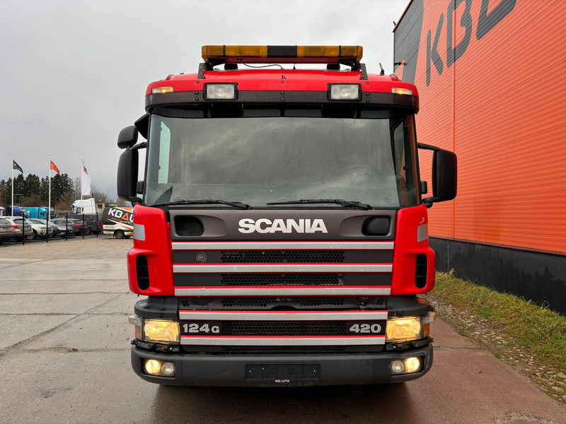 Scania P 124 6x2*4 KORP&SON / TANK 8000 l / VACUUM Wittig RFW260 / PRESSURE Uraca DK716 140 bar / 400 l/min - Vacuum truck: picture 2 Scania P 124 6x2*4 KORP&SON / TANK 8000 l / VACUUM Wittig RFW260 / PRESSURE Uraca DK716 140 bar / 400 l/min - Vacuum truck: picture 2