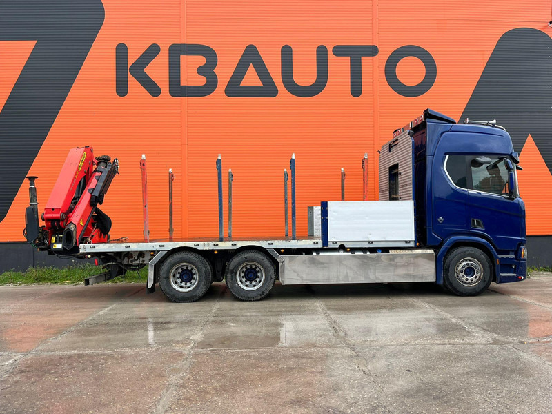 Scania R 650 6x4 PK24001 / PLATFORM L=6800 mm - Dropside/ Flatbed truck, Crane truck: picture 5 Scania R 650 6x4 PK24001 / PLATFORM L=6800 mm - Dropside/ Flatbed truck, Crane truck: picture 5