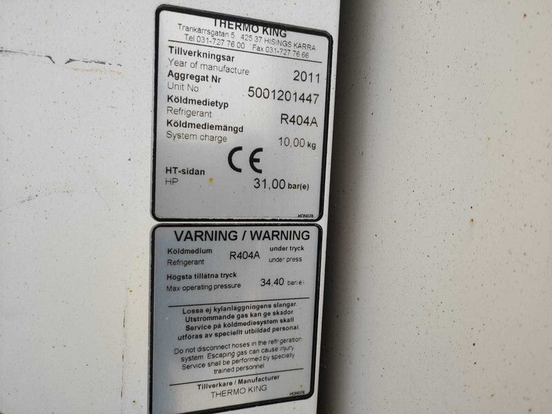 THERMO KING SLX SPECTRUM REFRIGERATION UNIT / KÜLMASEADE - Refrigerator swap body: picture 4 THERMO KING SLX SPECTRUM REFRIGERATION UNIT / KÜLMASEADE - Refrigerator swap body: picture 4