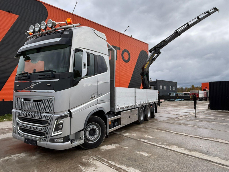Volvo FH 16 650 8x4*4 PALFINGER PK 33002 EH / PLATFORM L=6779 mm - Dropside/ Flatbed truck, Crane truck: picture 1 Volvo FH 16 650 8x4*4 PALFINGER PK 33002 EH / PLATFORM L=6779 mm - Dropside/ Flatbed truck, Crane truck: picture 1