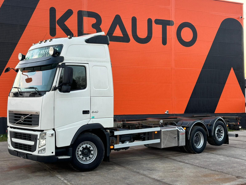 Volvo FH 540 6x2 LOW CHECKED MILEAGE ! / RETARDER / CHASSIS L=6975 mm - Cab chassis truck: picture 1 Volvo FH 540 6x2 LOW CHECKED MILEAGE ! / RETARDER / CHASSIS L=6975 mm - Cab chassis truck: picture 1