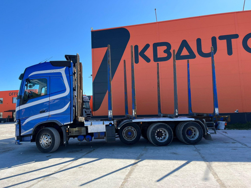 Logging truck, Crane truck for transportation of timber Volvo FH 540 8x4/4: picture 9