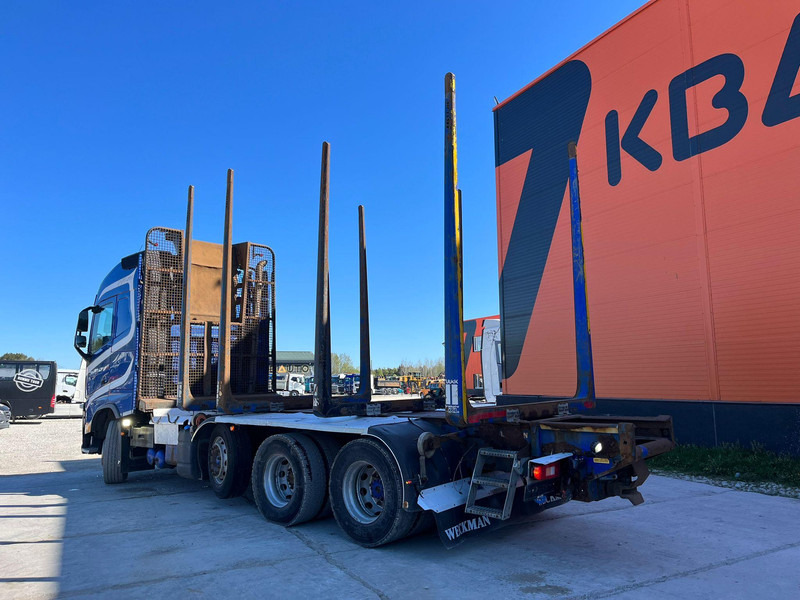 Logging truck, Crane truck for transportation of timber Volvo FH 540 8x4/4: picture 8