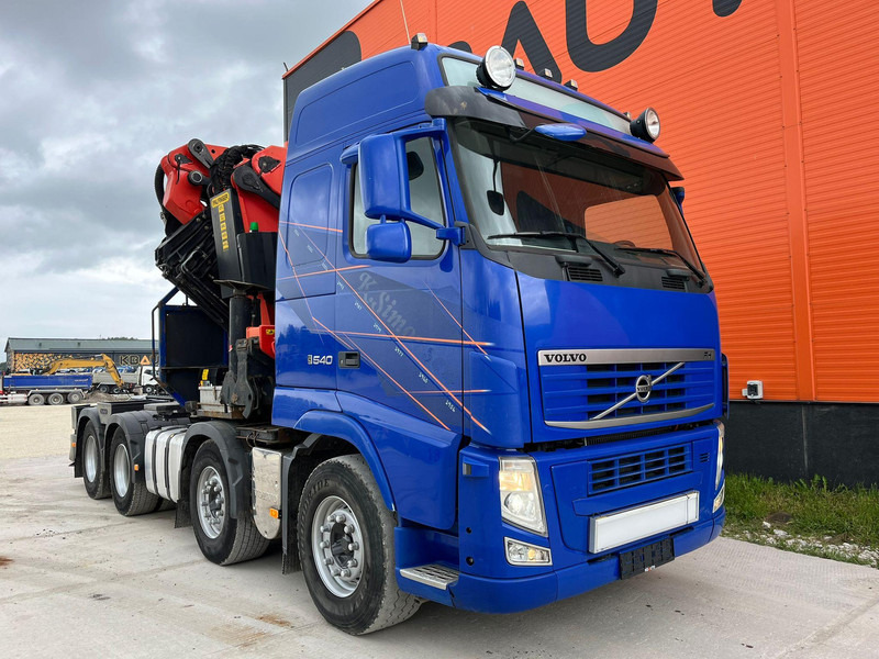 Volvo FH 540 8x4 PALFINGER PK110002 / RETARDER - Dropside/ Flatbed truck, Crane truck: picture 4 Volvo FH 540 8x4 PALFINGER PK110002 / RETARDER - Dropside/ Flatbed truck, Crane truck: picture 4