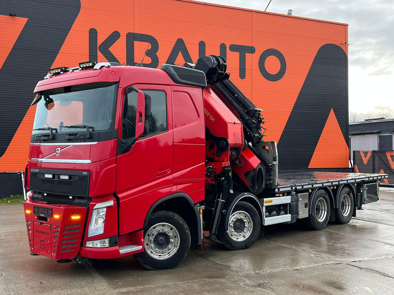 Volvo FH 540 8x4 PK 92002 + JIB + WINCH / PLATFORM L=6341-7344 mm extendable - Dropside/ Flatbed truck, Crane truck: picture 1 Volvo FH 540 8x4 PK 92002 + JIB + WINCH / PLATFORM L=6341-7344 mm extendable - Dropside/ Flatbed truck, Crane truck: picture 1